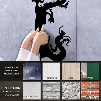 Vinyl Art Sticker Chinese Dragon Fantasy Myth Waterproof