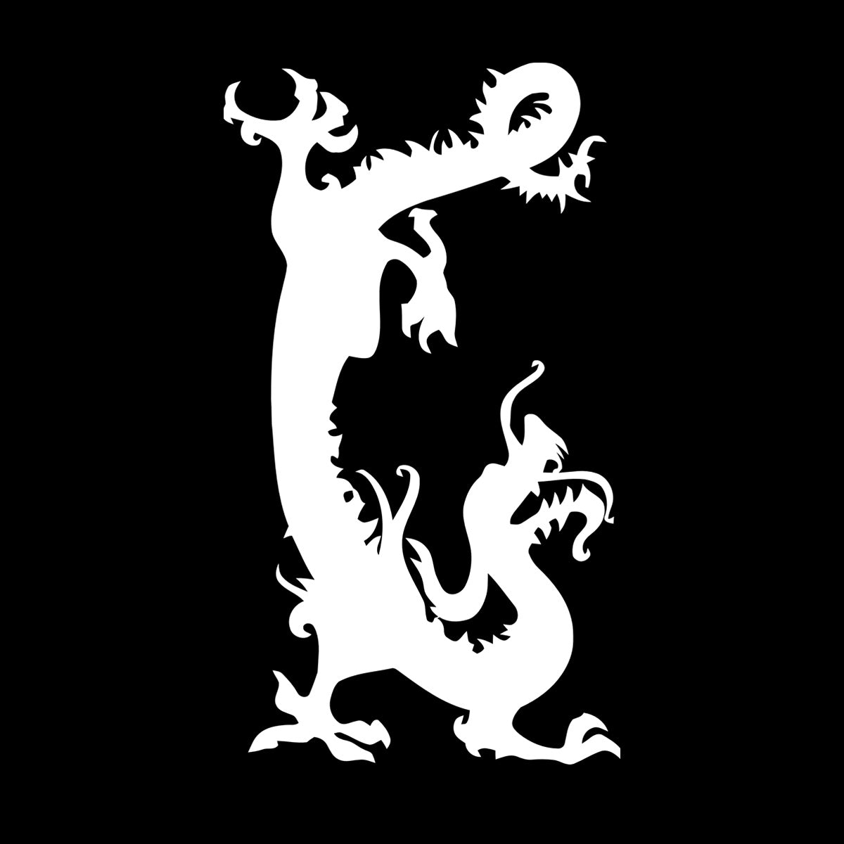 Vinyl Art Sticker Chinese Dragon Fantasy Myth Waterproof