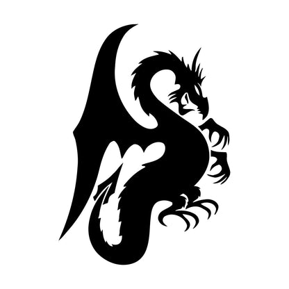 Engraving Stickers Dragon Fantasy Myth Kids It Won'T Fall Off