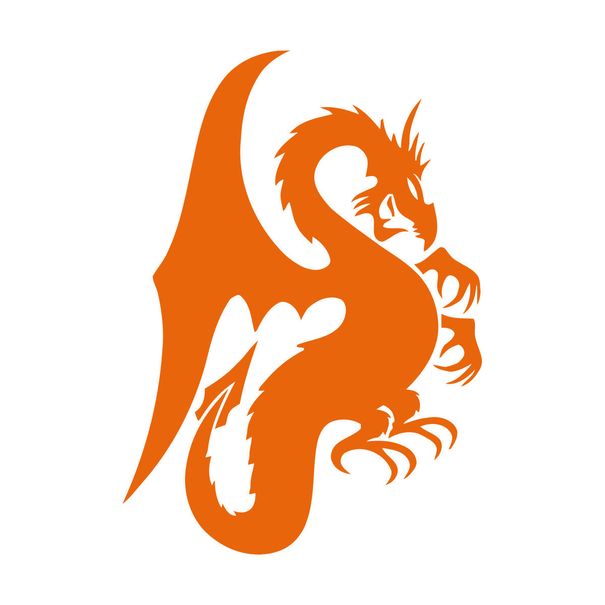 Engraving Stickers Dragon Fantasy Myth Kids It Won'T Fall Off