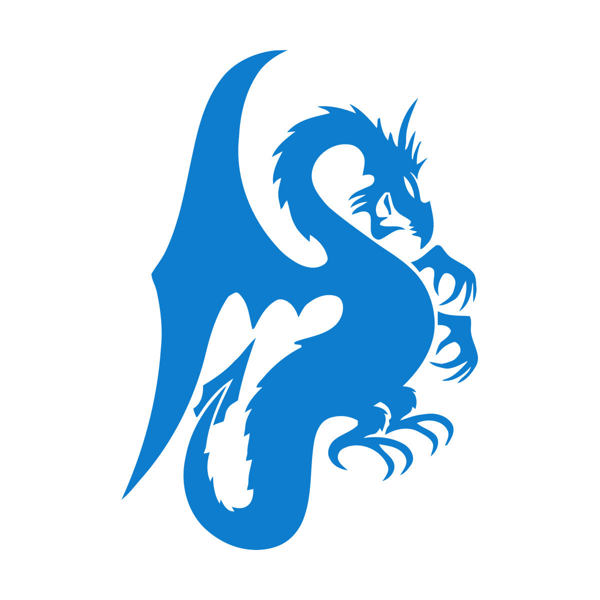 Engraving Stickers Dragon Fantasy Myth Kids It Won'T Fall Off