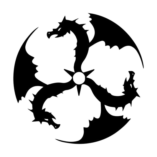 Lettering Decals Dragons Fantasy Kids Myth Personalized Customization