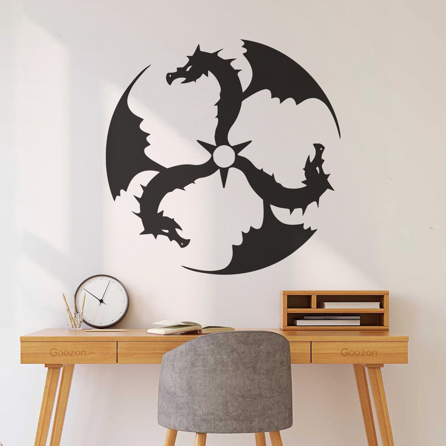 Lettering Decals Dragons Fantasy Kids Myth Personalized Customization