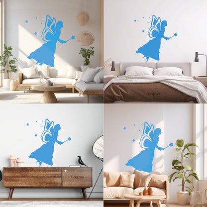Fairy Tale Nursery Fantasy Wall Decals Pvc Can Modify And Add Information