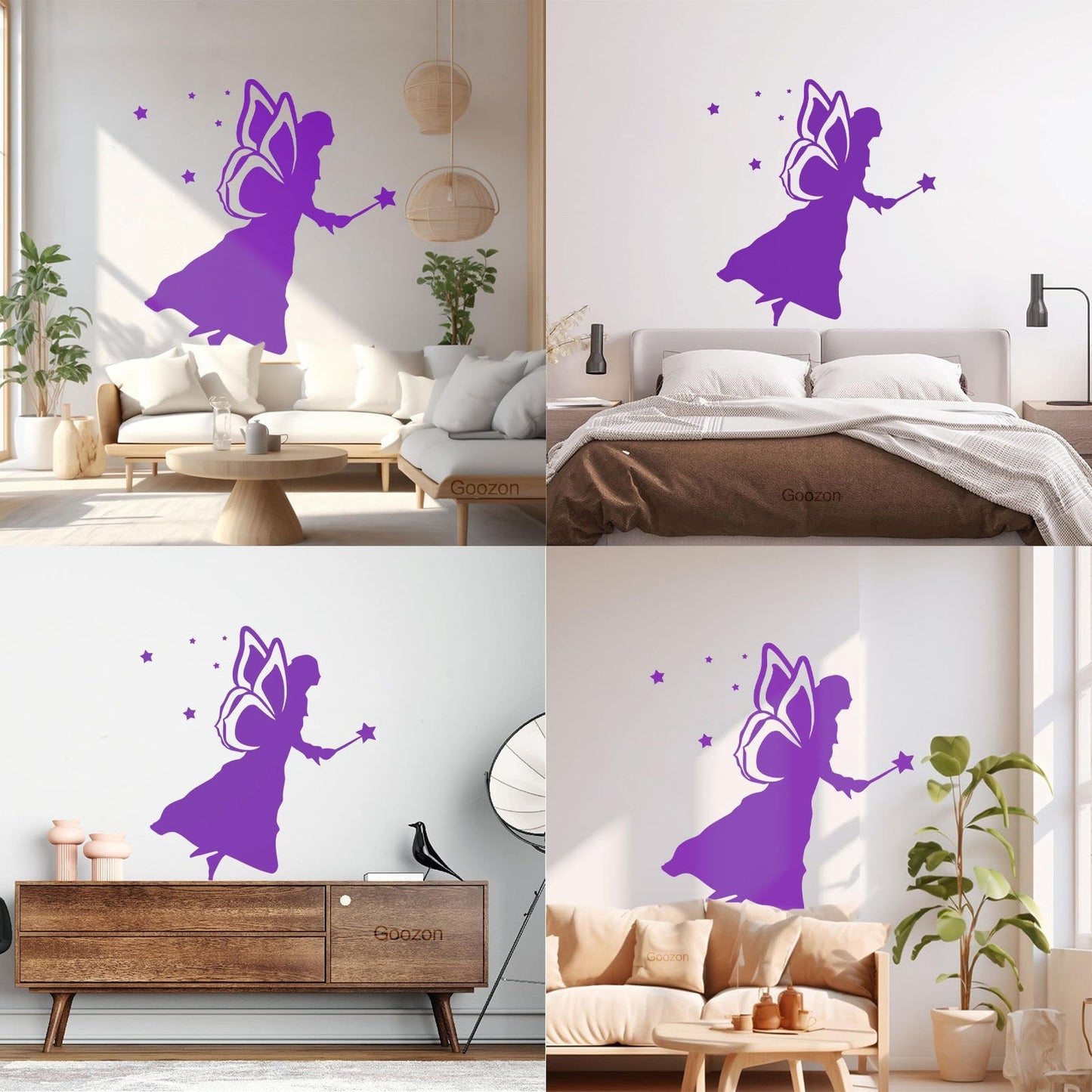 Fairy Tale Nursery Fantasy Wall Decals Pvc Can Modify And Add Information