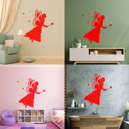 Fairy Tale Nursery Fantasy Wall Decals Pvc Can Modify And Add Information