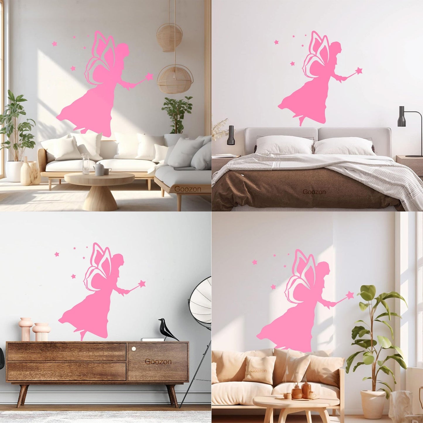 Fairy Tale Nursery Fantasy Wall Decals Pvc Can Modify And Add Information