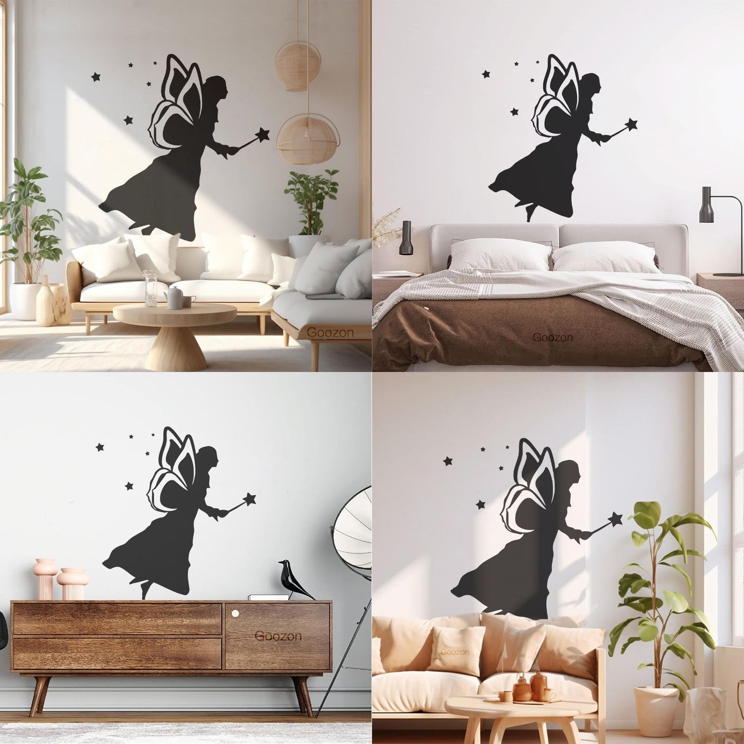 Fairy Tale Nursery Fantasy Wall Decals Pvc Can Modify And Add Information