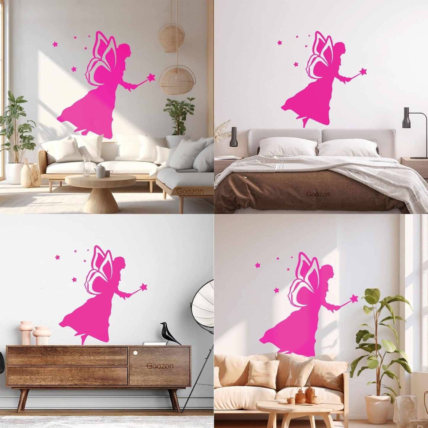 Fairy Tale Nursery Fantasy Wall Decals Pvc Can Modify And Add Information
