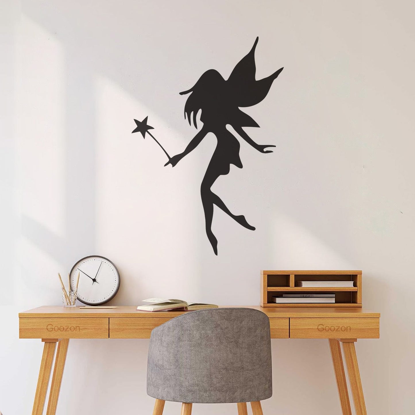 Wall Decals Paster Paper Fairy Nursery Girl Magic Fantasy Wand Wall Beautification
