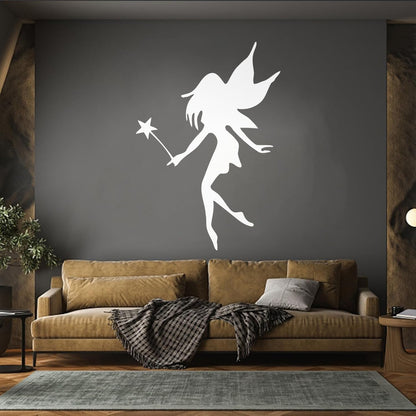 Wall Decals Paster Paper Fairy Nursery Girl Magic Fantasy Wand Wall Beautification