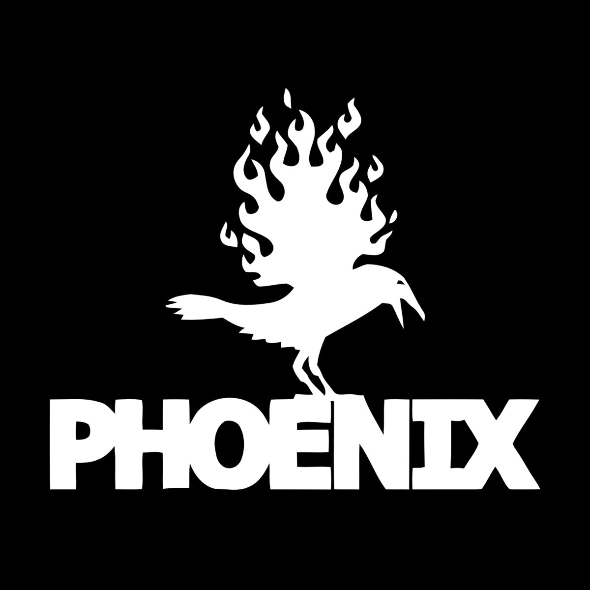 Wall Stickers Paster Paper Phoenix Fire Bird Mythical Fantasy Removable Without Leaving Glue