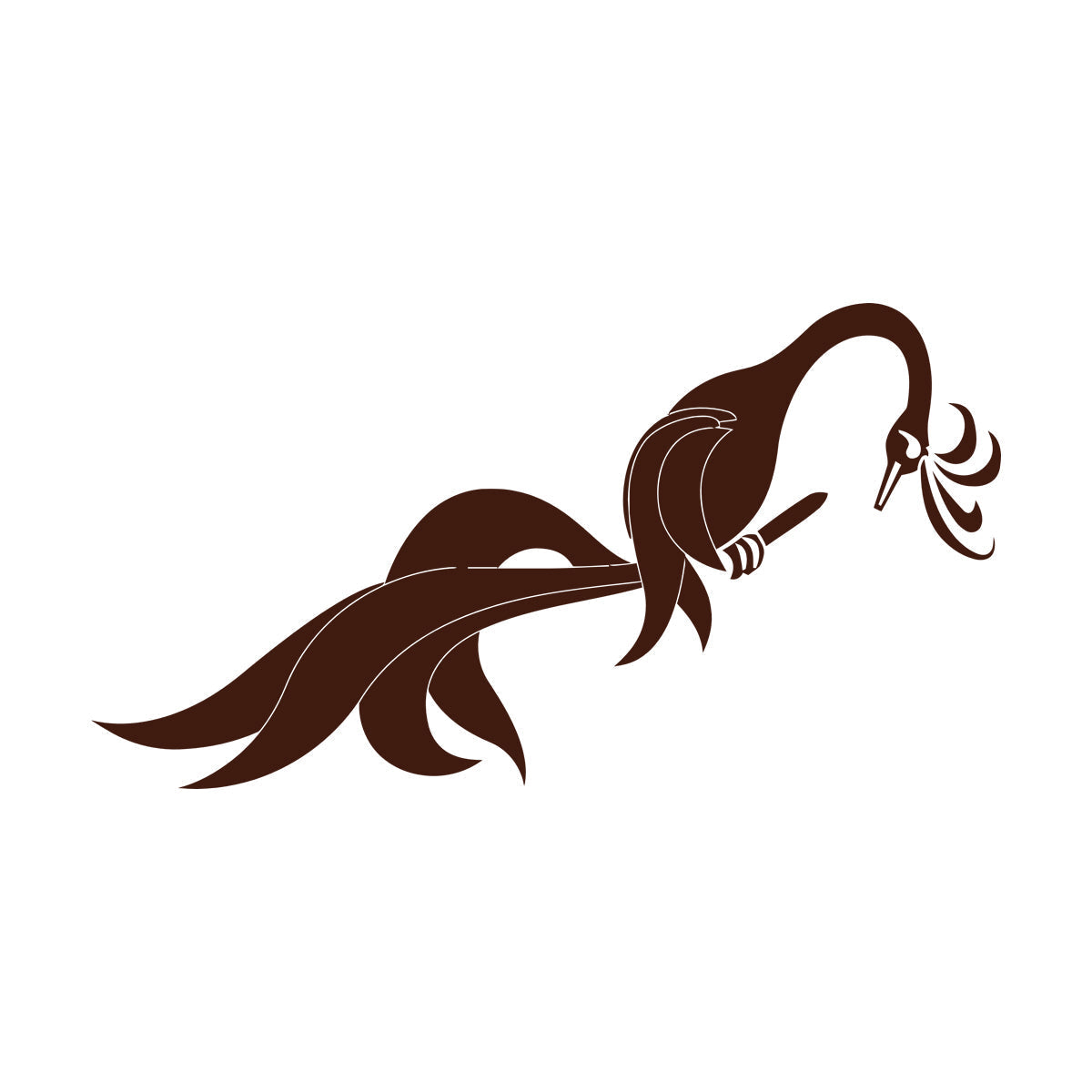 Amazing Fantasy Phoenix Noble Bird On Branch Wall Stickers Multi Color Selection