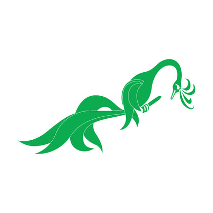 Amazing Fantasy Phoenix Noble Bird On Branch Wall Stickers Multi Color Selection