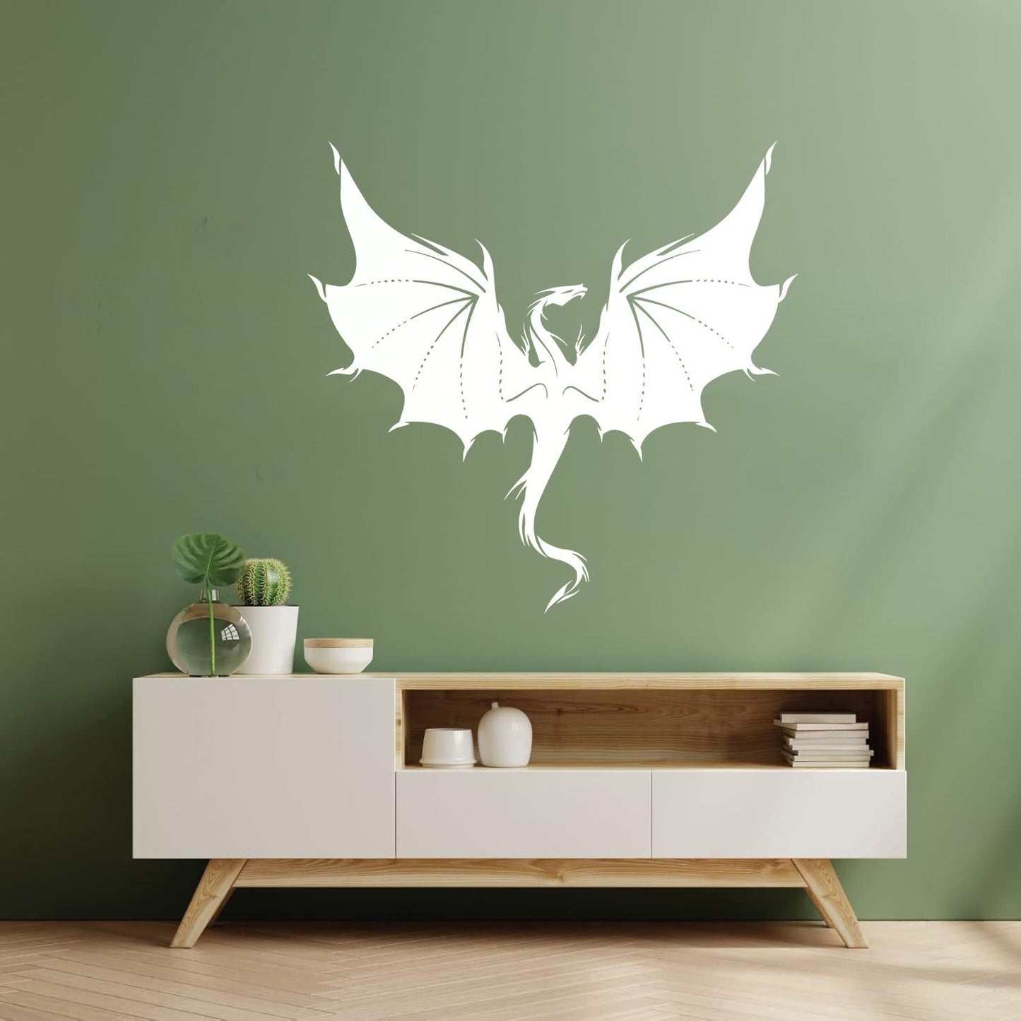 Wall Decals Pvc Fantasy Chinese Dragon Waterproof