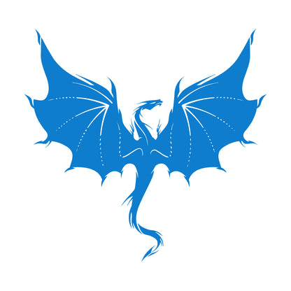 Wall Decals Pvc Fantasy Chinese Dragon Waterproof