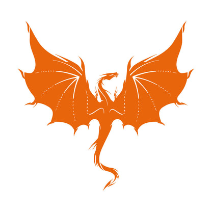 Wall Decals Pvc Fantasy Chinese Dragon Waterproof