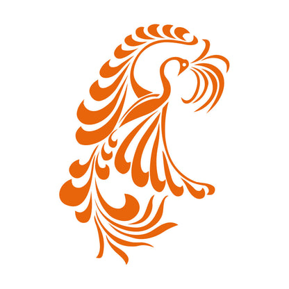Wall Decals Amazing Fantasy Bird Phoenix Symbol Of Revival Art Decoration