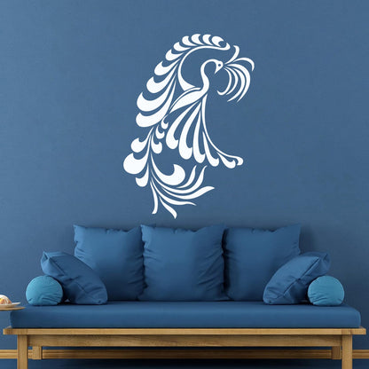 Wall Decals Amazing Fantasy Bird Phoenix Symbol Of Revival Art Decoration