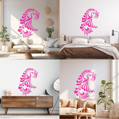 Wall Decals Amazing Fantasy Bird Phoenix Symbol Of Revival Art Decoration