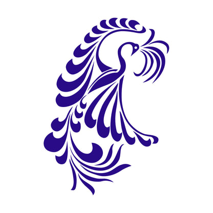 Wall Decals Amazing Fantasy Bird Phoenix Symbol Of Revival Art Decoration