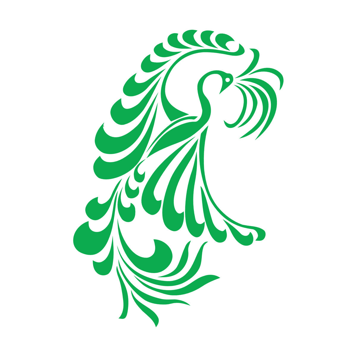 Wall Decals Amazing Fantasy Bird Phoenix Symbol Of Revival Art Decoration