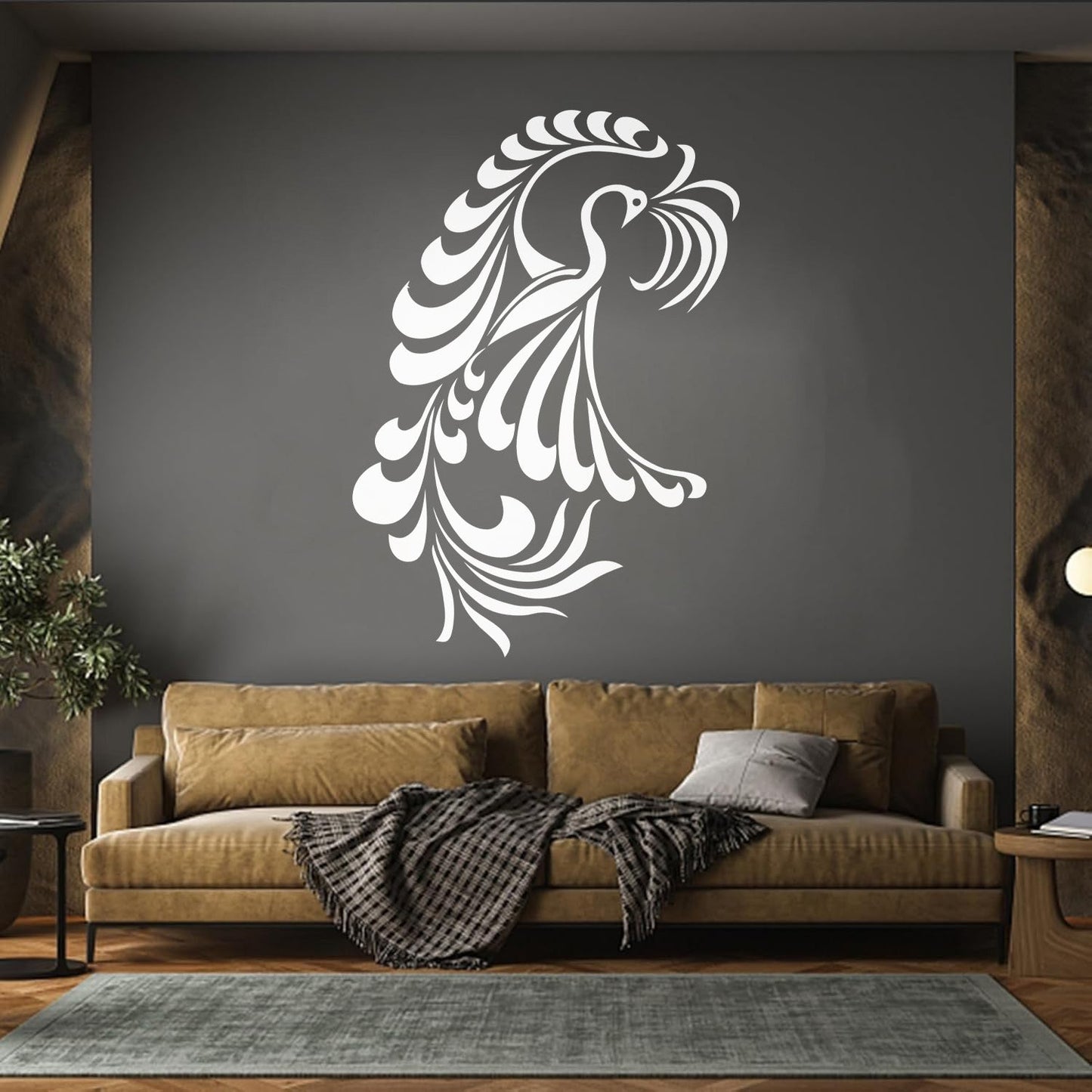 Wall Decals Amazing Fantasy Bird Phoenix Symbol Of Revival Art Decoration