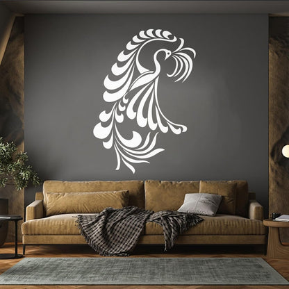 Wall Decals Amazing Fantasy Bird Phoenix Symbol Of Revival Art Decoration