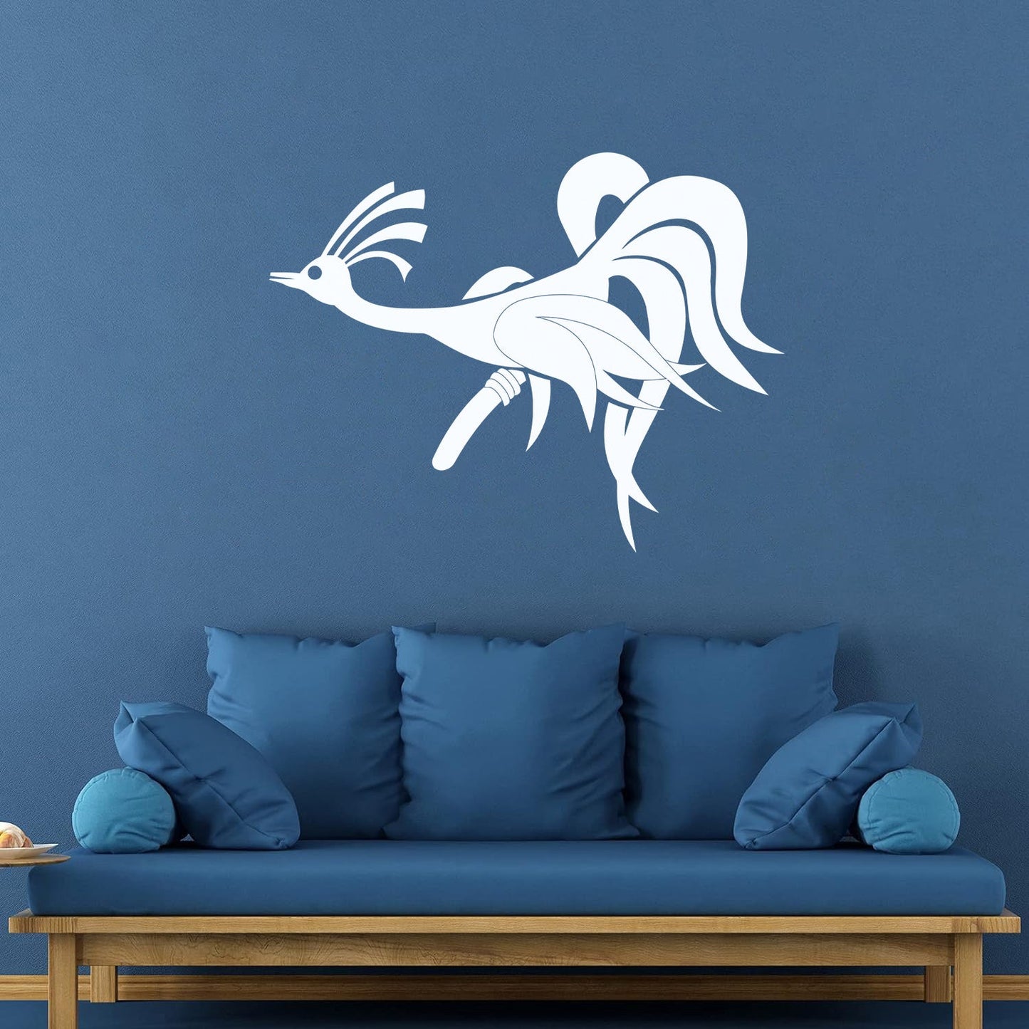 Amazing Fantasy Funny Phoenix Bird Vinyl Wall Decals Wall Beautification