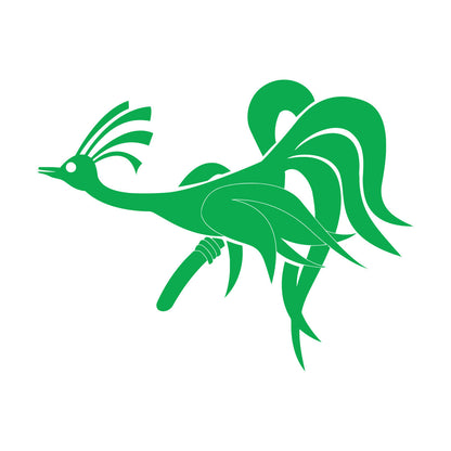 Amazing Fantasy Funny Phoenix Bird Vinyl Wall Decals Wall Beautification