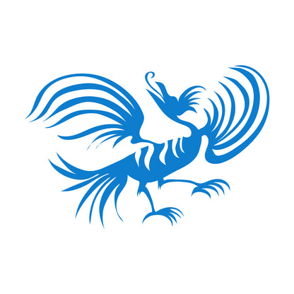 Engraving Decals Oriental Fantasy Animal Funny Bird Car Body Decoration