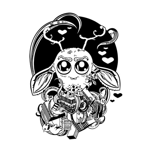 Fine Carving Stickers Tale Fantasy Monster Game Animal Child Kids Tattoo Culture