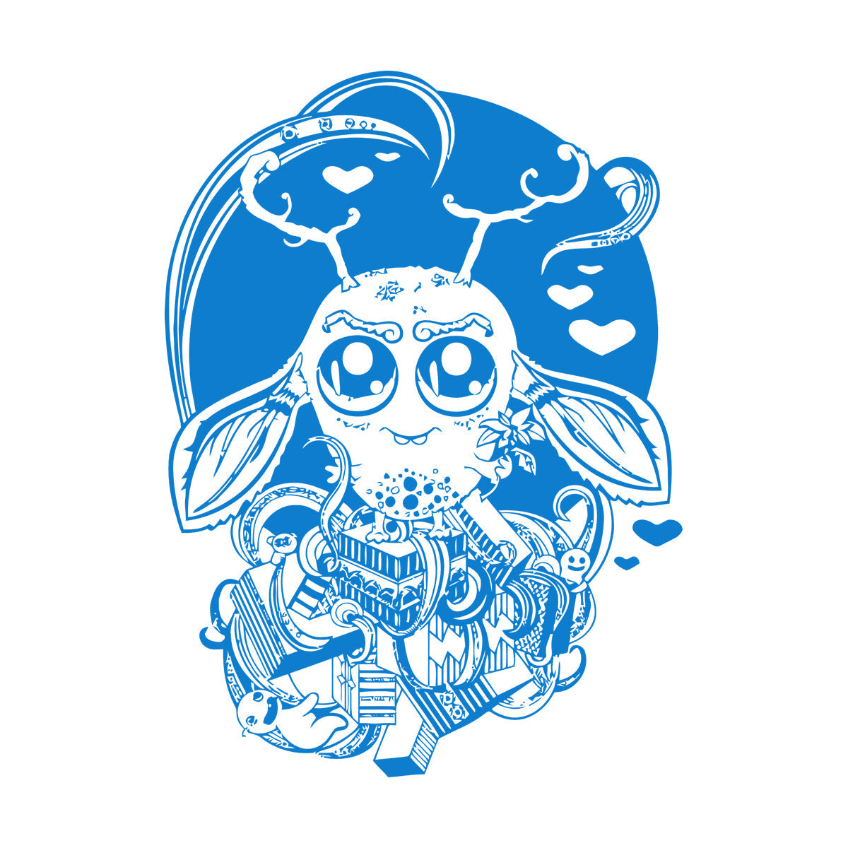 Fine Carving Stickers Tale Fantasy Monster Game Animal Child Kids Tattoo Culture