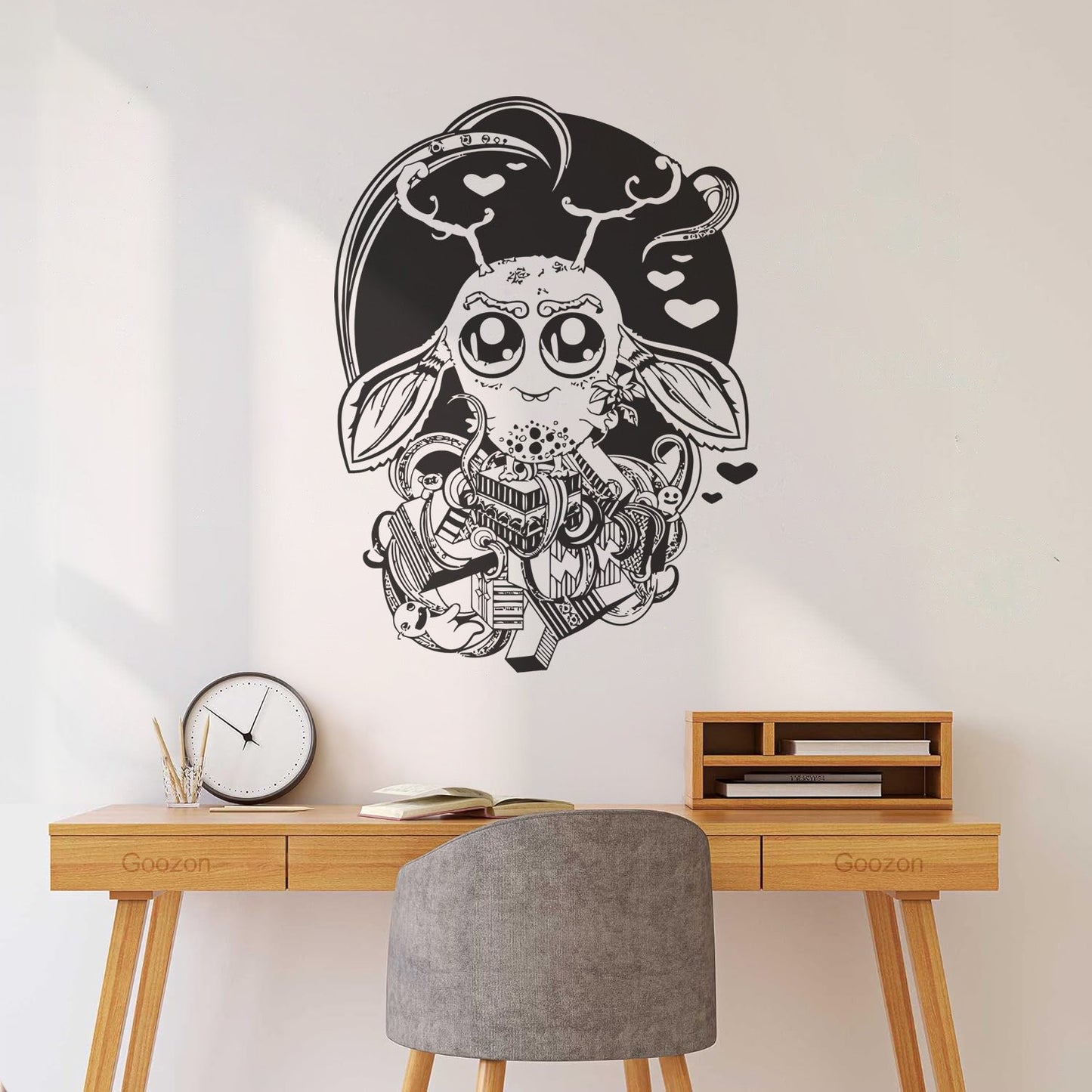 Fine Carving Stickers Tale Fantasy Monster Game Animal Child Kids Tattoo Culture