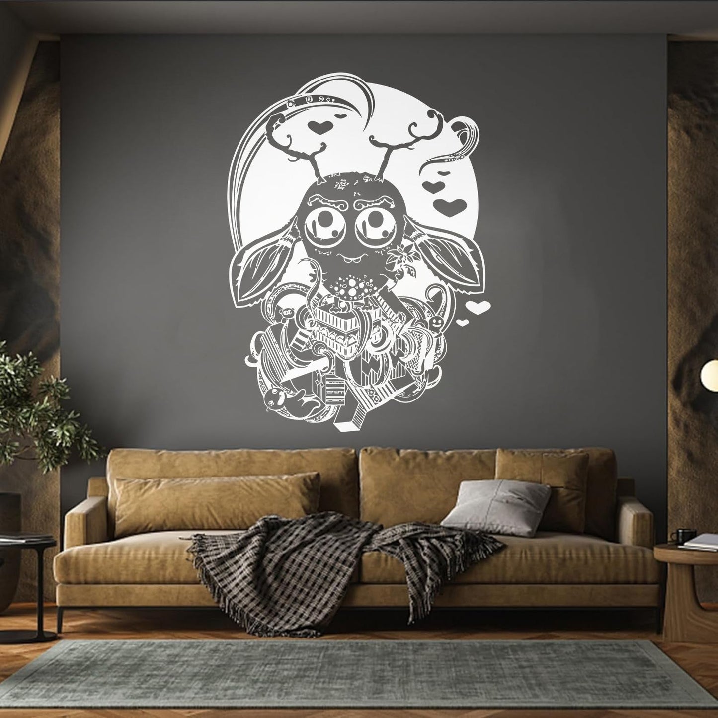 Fine Carving Stickers Tale Fantasy Monster Game Animal Child Kids Tattoo Culture