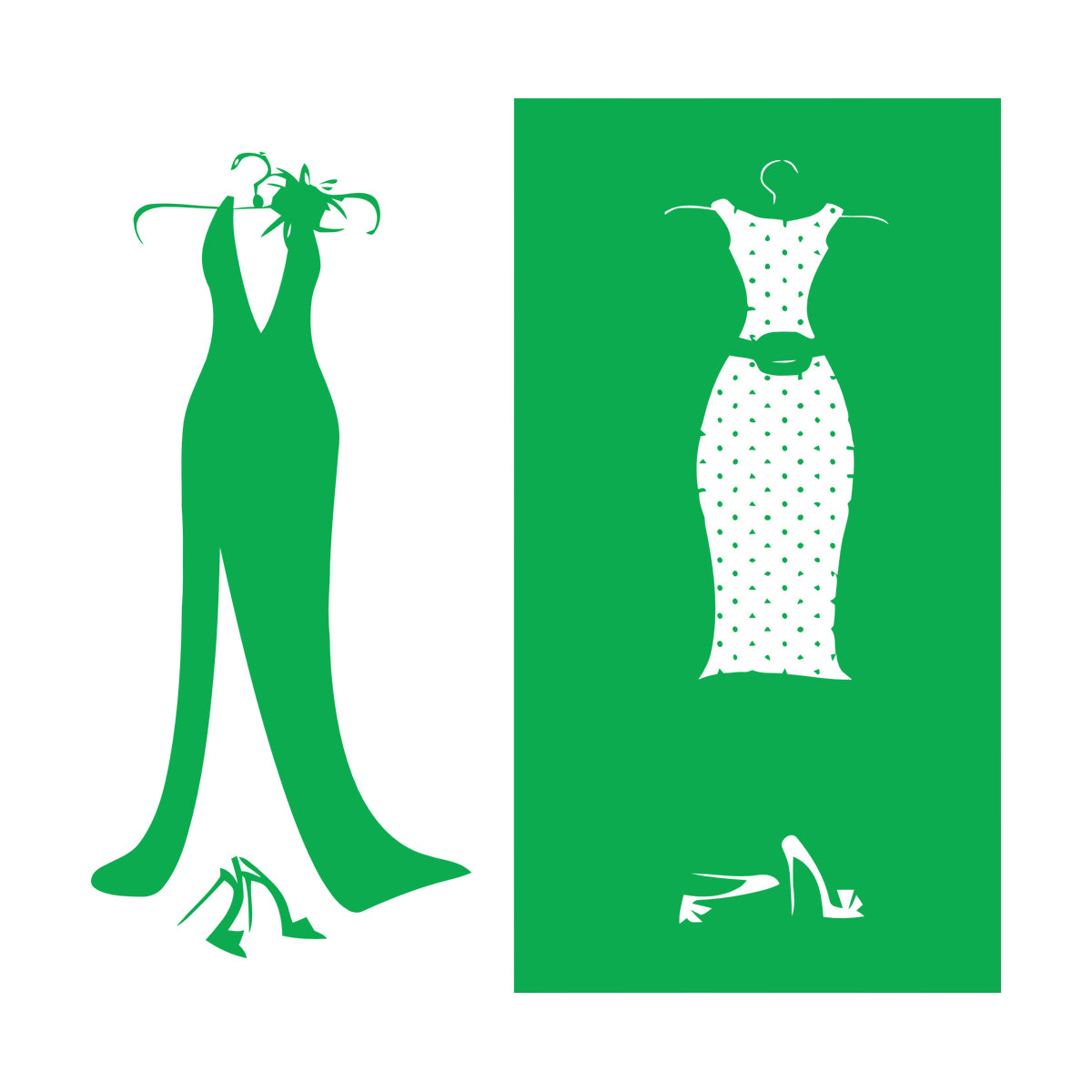 Wall Stickers Paster Paper Designs Clothing Store Dressing Shopstore Wall Beautification