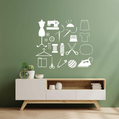 Engraving Stickers Tailor Atelier Fashion Sewing Women Removable Without Leaving Glue