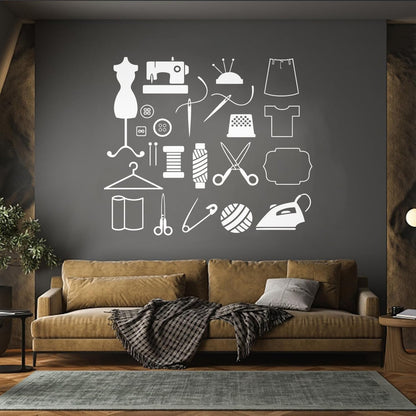 Engraving Stickers Tailor Atelier Fashion Sewing Women Removable Without Leaving Glue