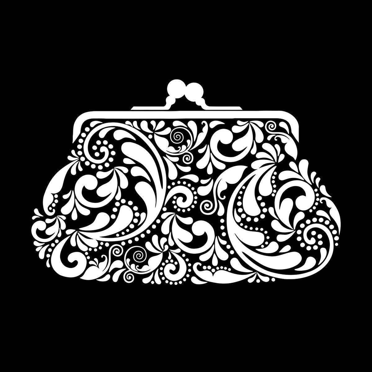 Wall Decals Accessory Shop Purse Bag Vintage Style Art Mural Painting