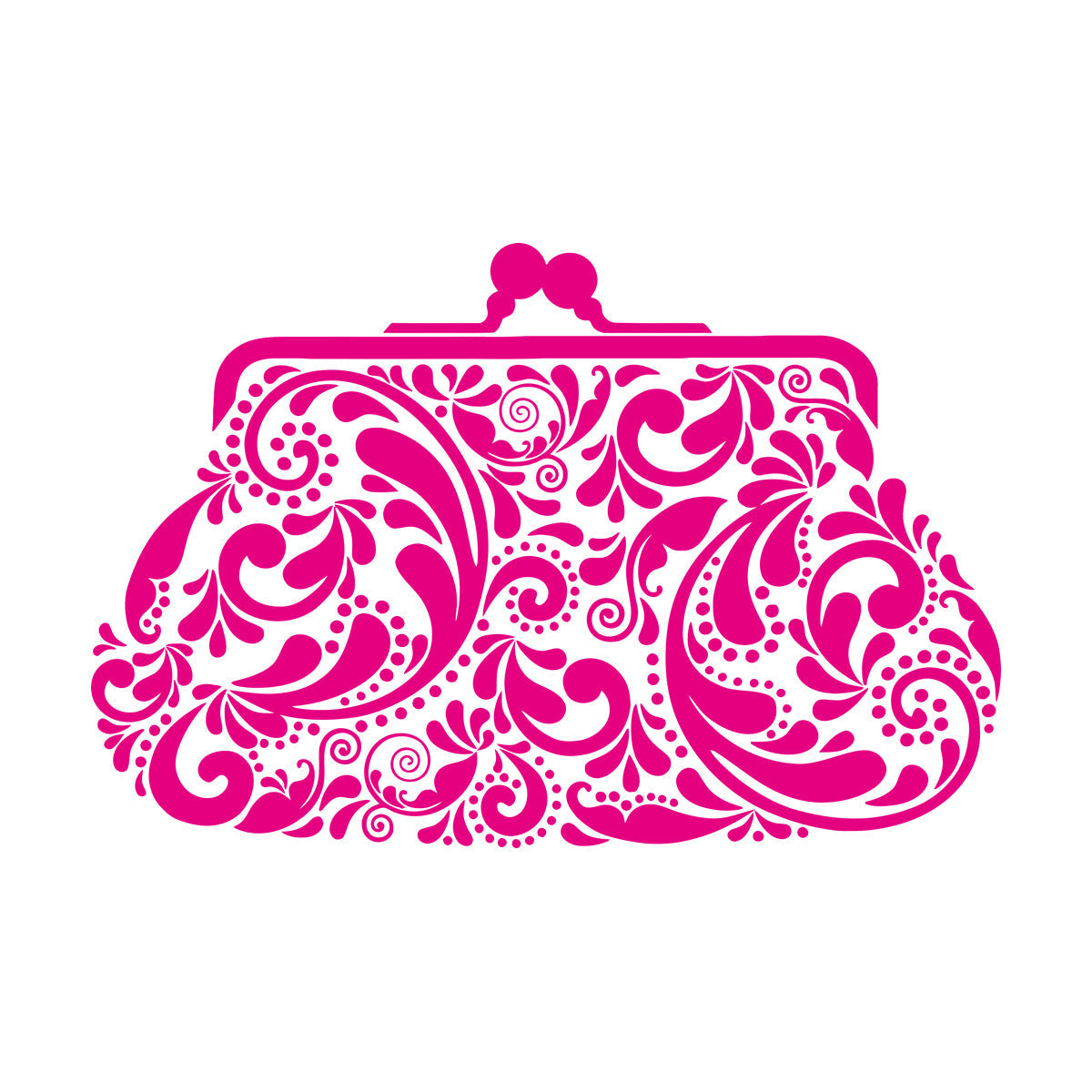 Wall Decals Accessory Shop Purse Bag Vintage Style Art Mural Painting