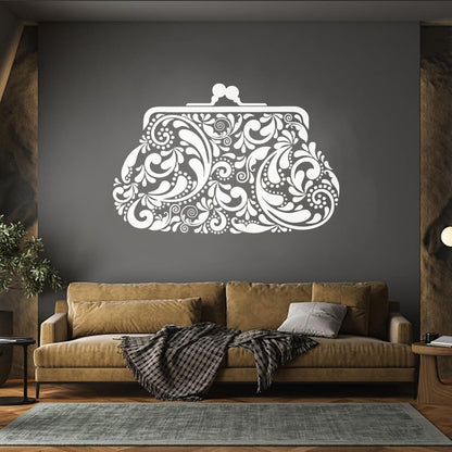 Wall Decals Accessory Shop Purse Bag Vintage Style Art Mural Painting