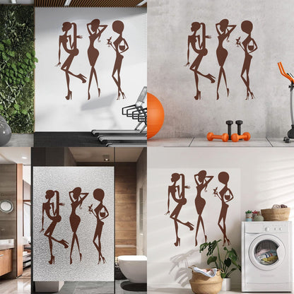 Vinyl Wall Stickers Beauty Fashion Appeal Girls Dance Night Club Bar Do Not Damage The Wall Surface