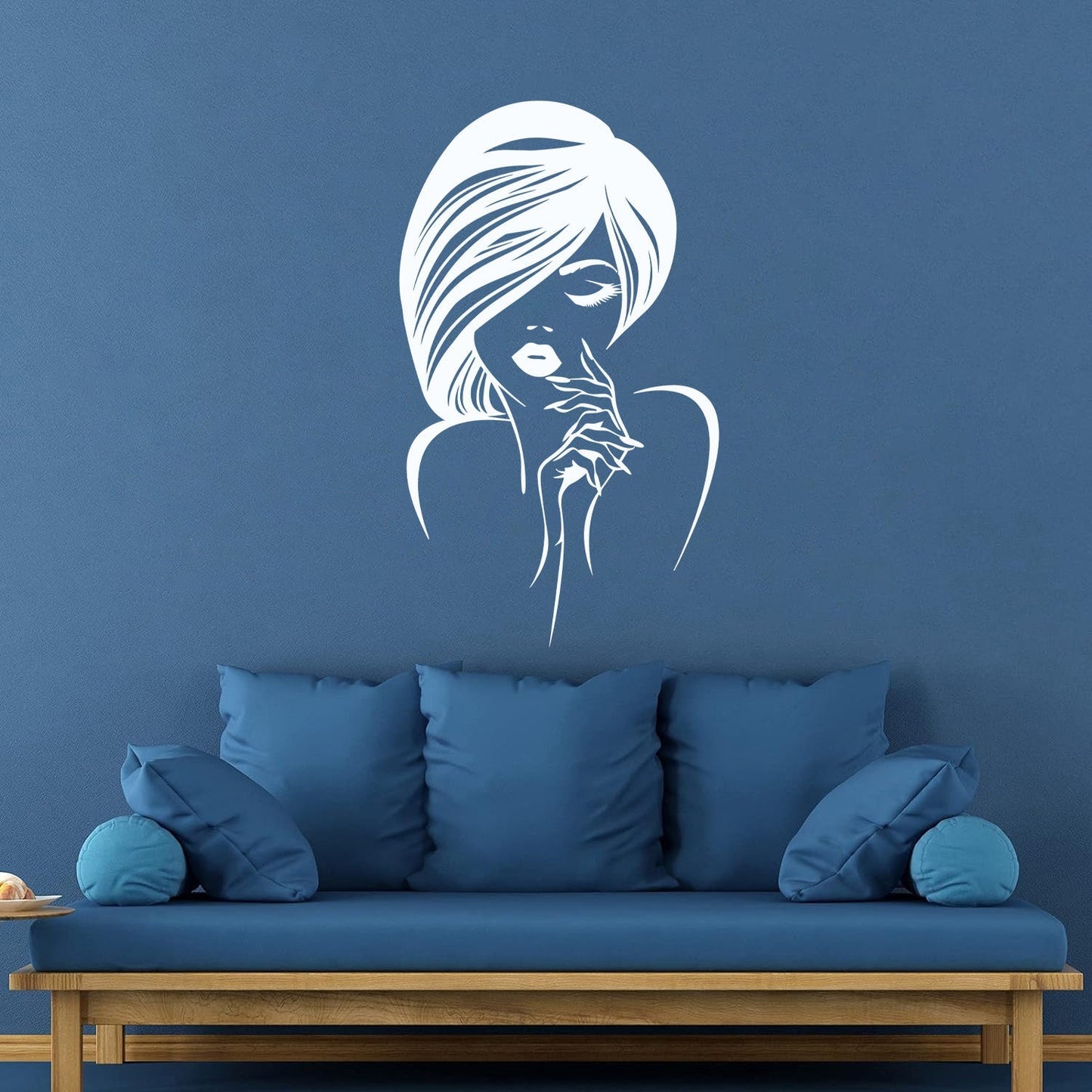 Engraving Decals Beauty Hair Manicure Salon Fashion Makeup Easy Installation