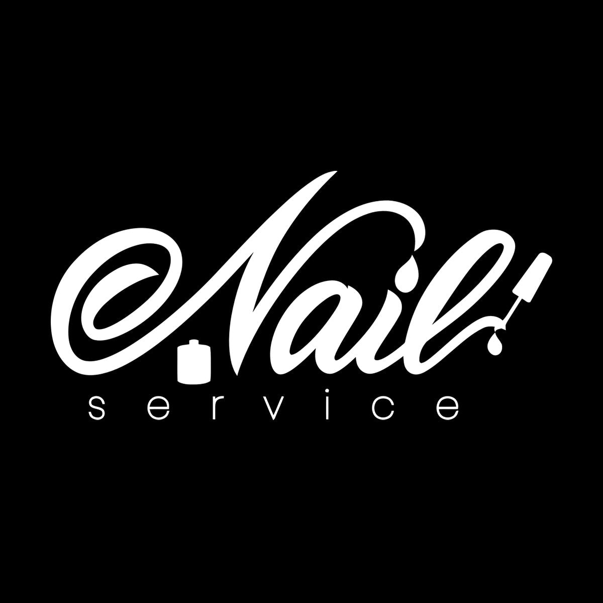 Wall Vinyl Sticker Decor Beauty Salon Nail Service Manicure Polish Fashion Waterproof