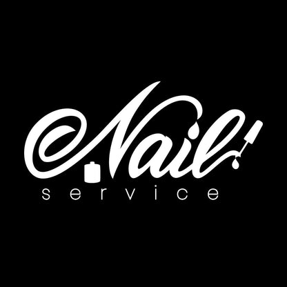 Wall Vinyl Sticker Decor Beauty Salon Nail Service Manicure Polish Fashion Waterproof