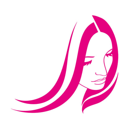 Wall Stickers Beauty Salon Woman Girl Hair Stylist Spa Personalized Customization