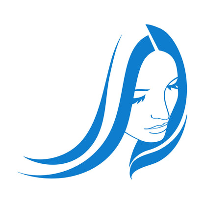 Wall Stickers Beauty Salon Woman Girl Hair Stylist Spa Personalized Customization