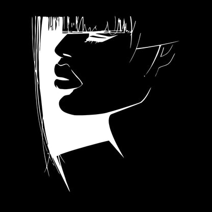 Lettering Stickers Beauty Woman Hair Salon Barbershop Stylist Glass Stickers