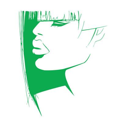 Lettering Stickers Beauty Woman Hair Salon Barbershop Stylist Glass Stickers