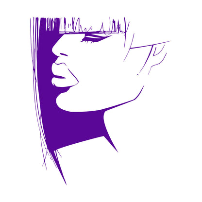 Lettering Stickers Beauty Woman Hair Salon Barbershop Stylist Glass Stickers